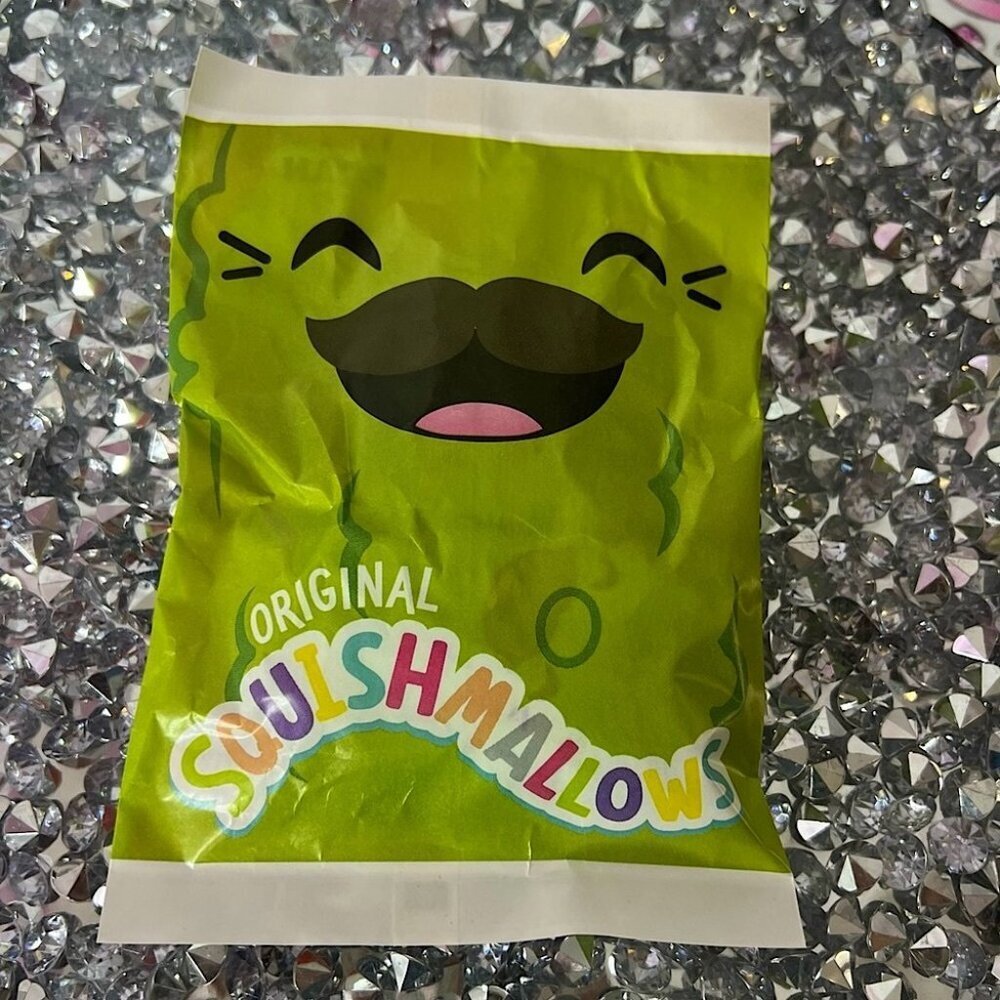 Squishmallows Charles Green and Red Packaging Charles McDonald’s
